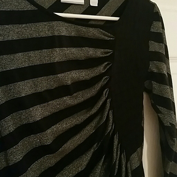Sparkly striped top. - Picture 2 of 3