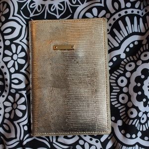 Gold H&M Passport Holder