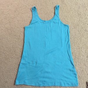 Turquoise tank top