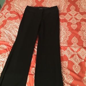 Express Editor pants. Black pinstripes size 6R