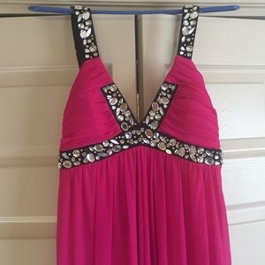 Pink formal dress