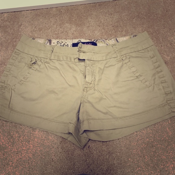 Khaki shorts