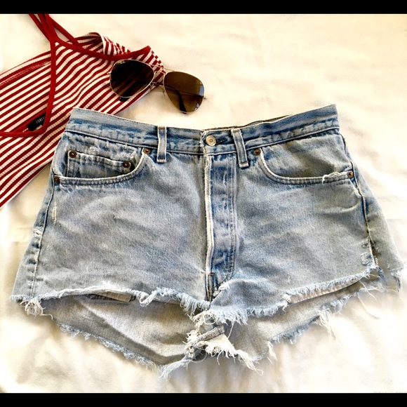 Vintage Levi's High Waisted Shorts