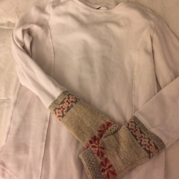 Long sleeve thermal Free People tee