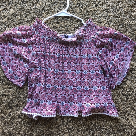Off the shoulder blouse from H&M