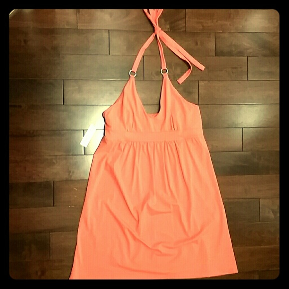 Victoria's Secret Halter Dress - Coral