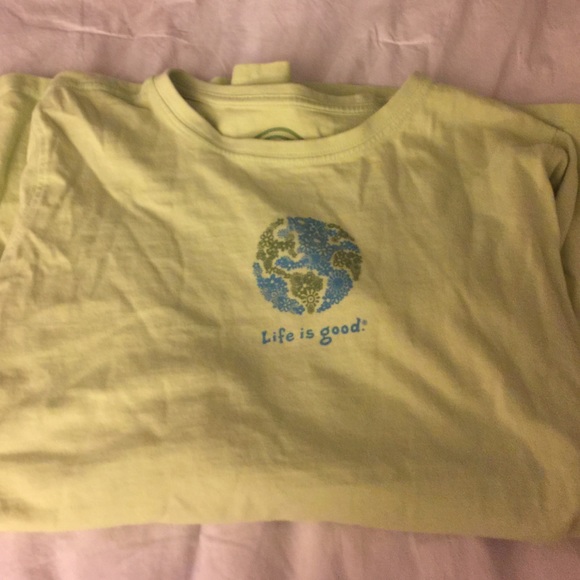 Long sleeved cotton tee