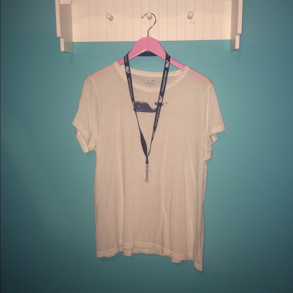 Vineyard Vines Whale Tee & Logo Lanyard