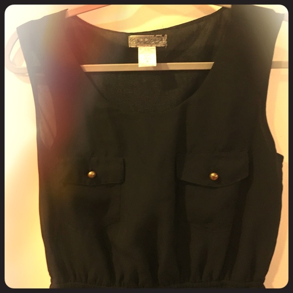 Black sleeveless dress from Nordstroms