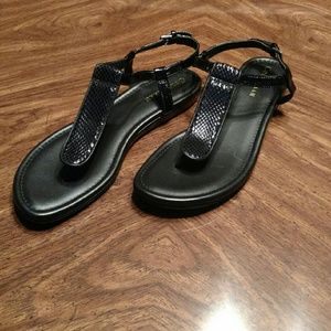 Cole Haan Embossed Skin Sandal