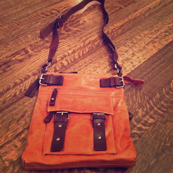 Tano larceny leather cross body bag