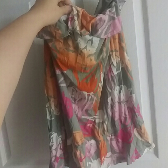 Ruffle tube top