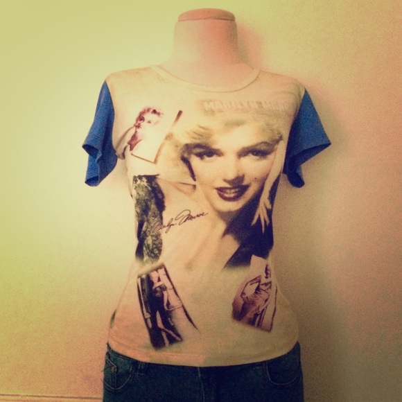 Marilyn Monroe print top by Gigle Fashion