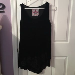 Johnny Was velvet tank dress