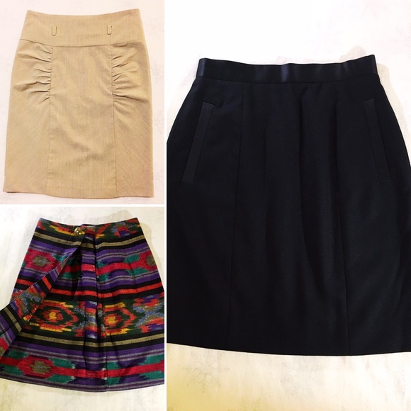 ⚡️CLEARANCE⚡️Pencil/Wrap Skirt Set of THREE