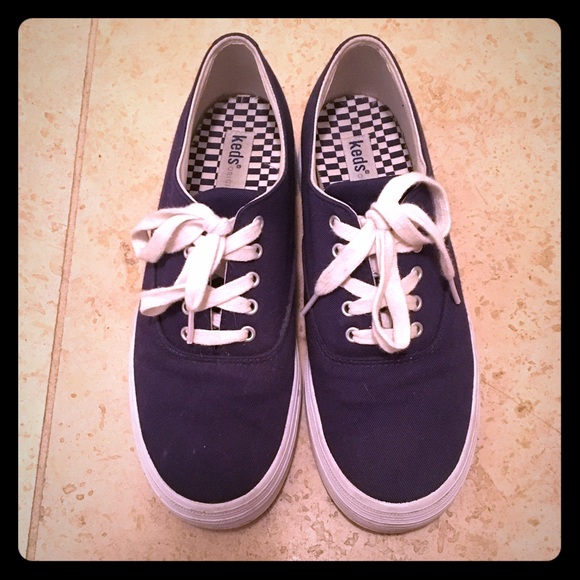 Navy Blue Ked's size 6!