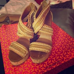Tory Burch wedges