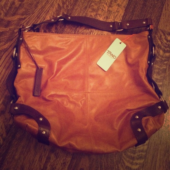 Tano leather satchel
