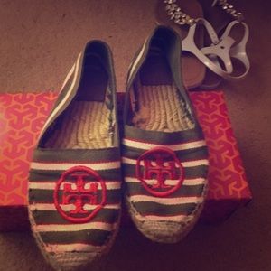 Canvas Tory Burch shoes