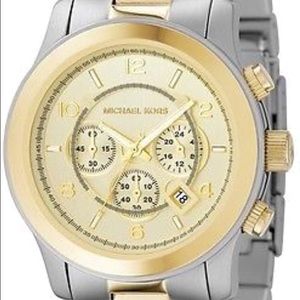 Michael Kors boyfriend watch two tone