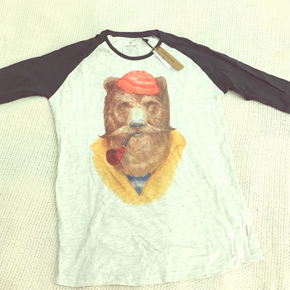 Men's Large Graphic Bear Tee