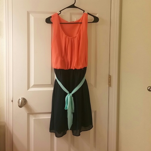 Two tone dress