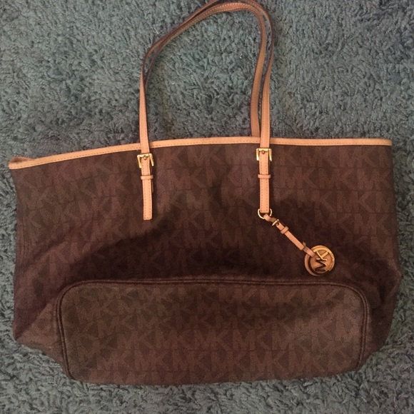 Authentic Michael Kors bag logo tote
