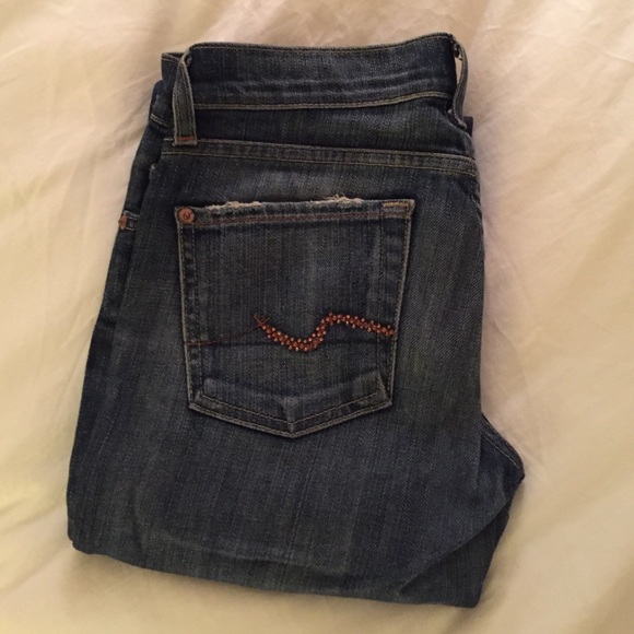 Limited edition bootcut seven for all mankind jeans