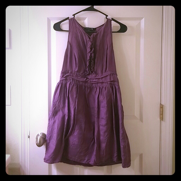 Purple dress