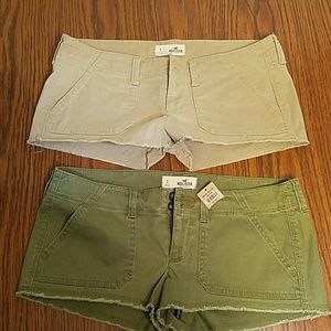 Hollister shorts! Great condition / one new with t