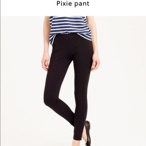 J. Crew Pixie Pant, Black