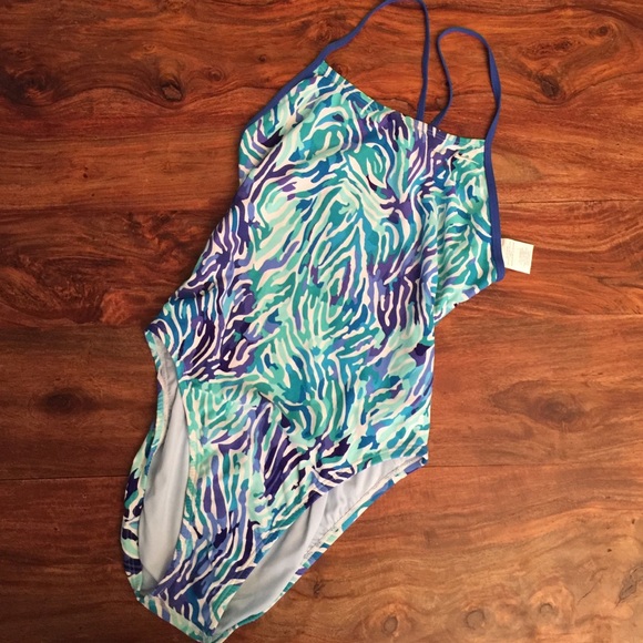 Nike competition swim suit, worn once