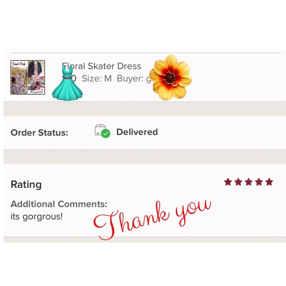 Floral Skater Dress w reviews - Picture 3 of 7