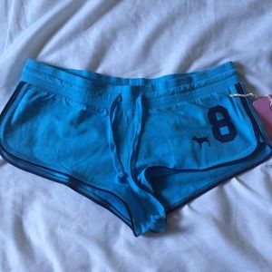 PINK cheeky lounging sweatshorts