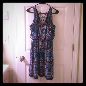 Printed dress