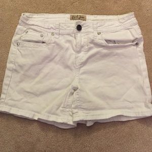 White Shorts