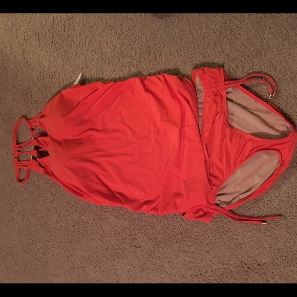 Two piece bathing suit