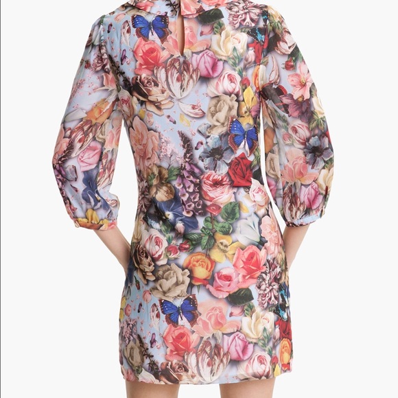 Ted Baker Yestar Printed Shift Mini Dress floral - Picture 3 of 4