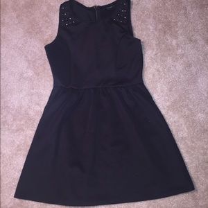Studded should black Forever21 dress