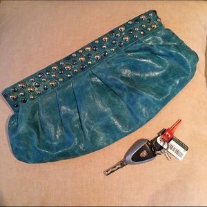 Studded Clutch Bag