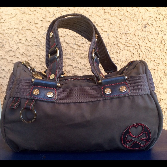 LeSportsac Tokodoki Small Gray Bowler Bag