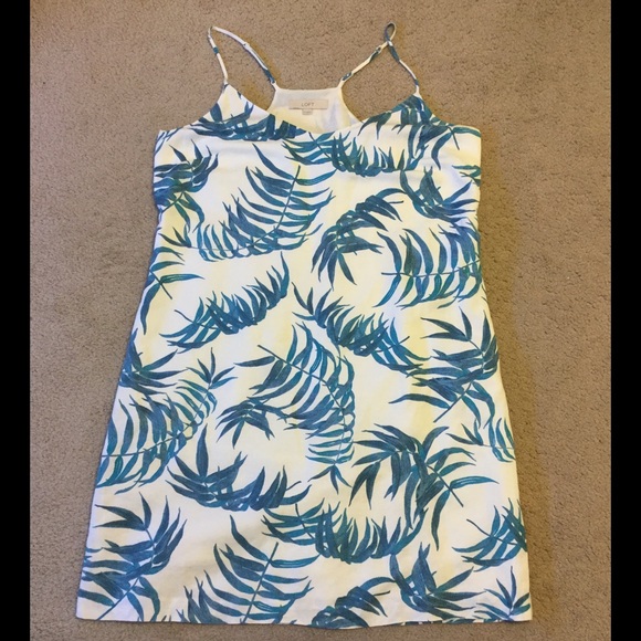 LOFT TALL SUMMER DRESS SIZE 14T