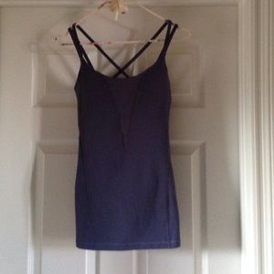 Lululemon Criss Cross Thin Strap Tank Top