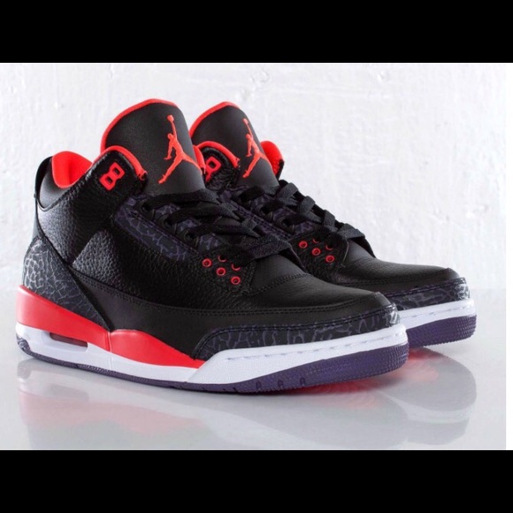 Air Jordan 3 Retro "Bright Crimson"