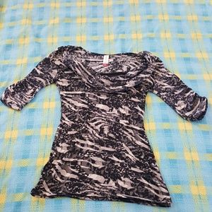 Animal print sweater!