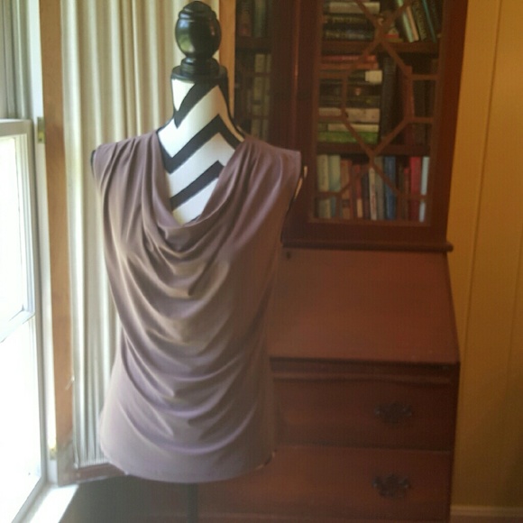 NWT Sleeveless Cowl Neck Top