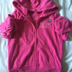 PINK zip up hoodie