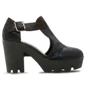 Madeleine platform by Black Milk x Solestruck