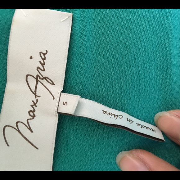 Bcbgmaxazria cocktail mini dress green dress |turquoise | stretch - Picture 4 of 14
