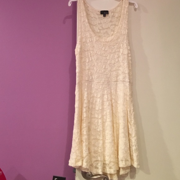 Lace Cream Medium Dress